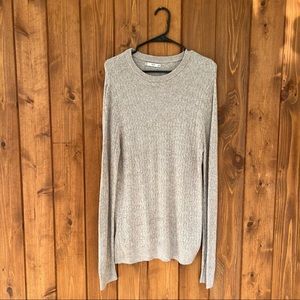 MANGO Light Beige Sweater (L)